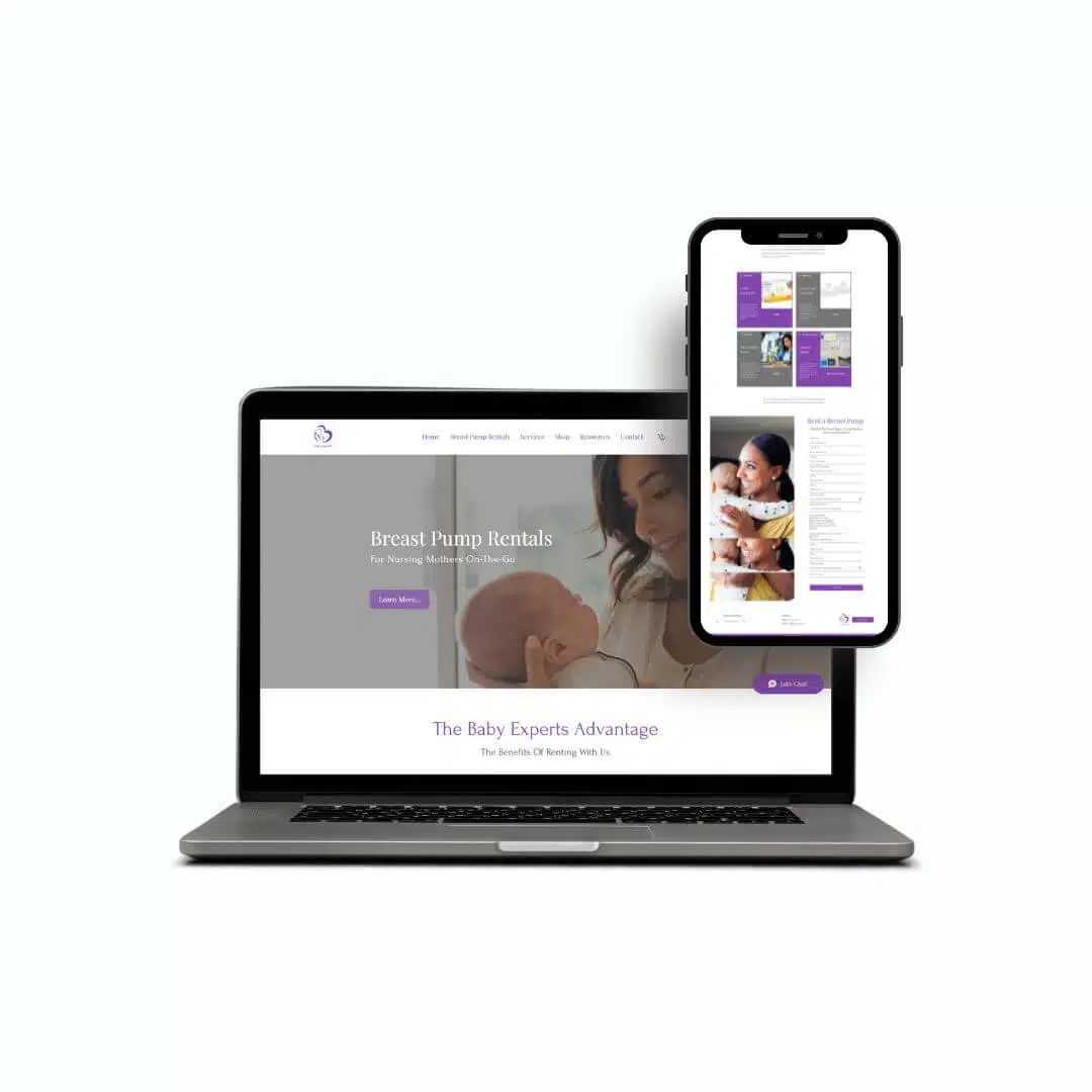 Baby Experts Website ReDesign